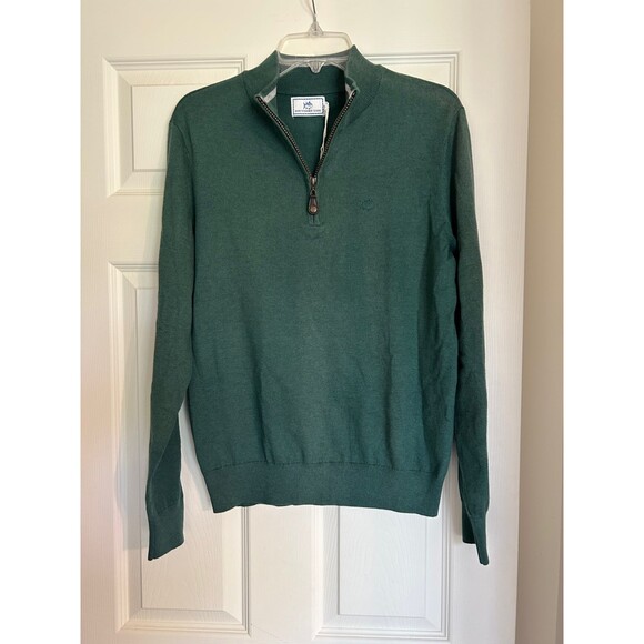 Southern Tide mens Quarter Zip Sweater NWT - Picture 1 of 9